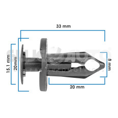 KIT DE GRAPAS SERIE 3 BMW 21767