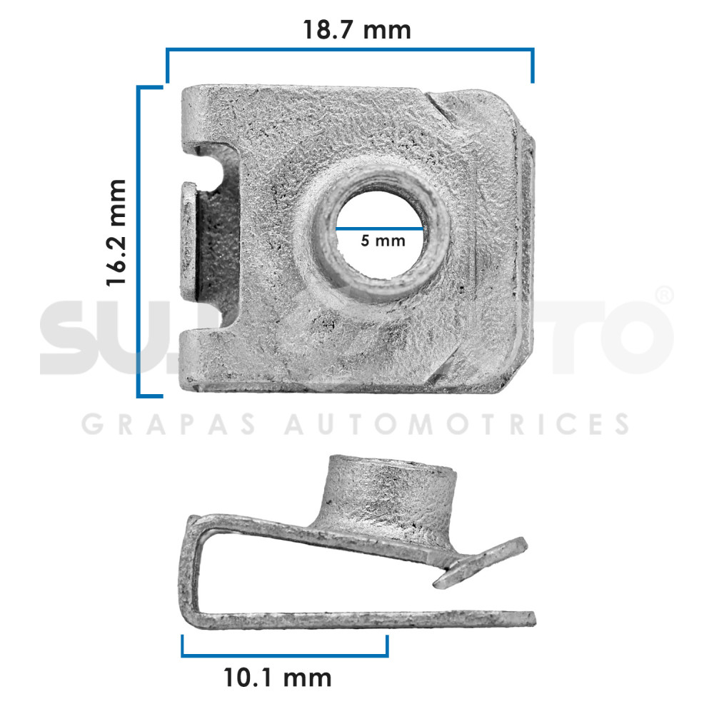 Grapa Doble Para Tornillo COROLLA TOYOTA 21923