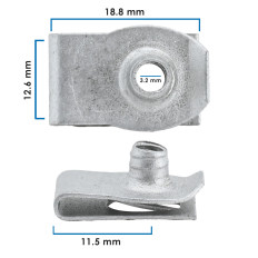 Grapa Doble Para Tornillo VARIOS UNIVERSAL 21911