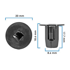 Muela Para Pija COROLLA TOYOTA 21919