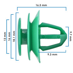 Grapa De Tapiceria TUCSON HYUNDAI 21928