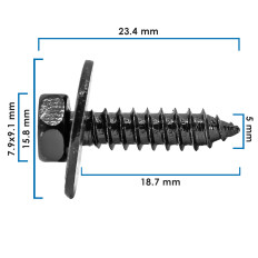 Tornillo P Grapa Doble TUCSON HYUNDAI 21929