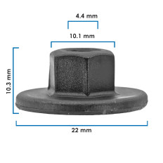 Tuerca De Presion GOLF VOLKSWAGEN 21952