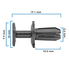 Grapa De Presion GOLF VOLKSWAGEN 21957