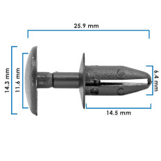 Grapa De Presion RAM DODGE 21968