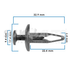 Grapa De Presion SABLE MERCURY 20115