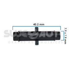 Conector Recto VARIOS UNIVERSAL