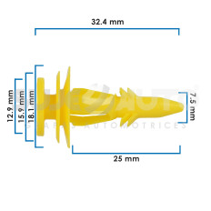 Grapa De Tapiceria VARIOS CHRYSLER