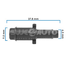 Conector Recto VARIOS UNIVERSAL