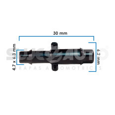 Conector Recto VARIOS UNIVERSAL