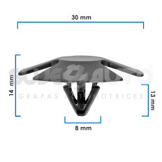 Retenedores DURANGO DODGE 21088